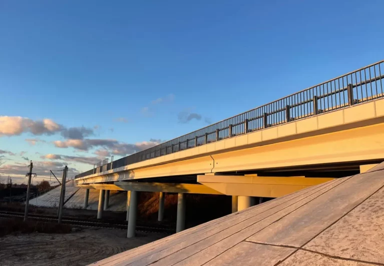 Major repair of the bridge over the Trubizh River on the M-03 “Kyiv – Kharkiv – Dovzhanskyi” national highway section in Kyiv Region