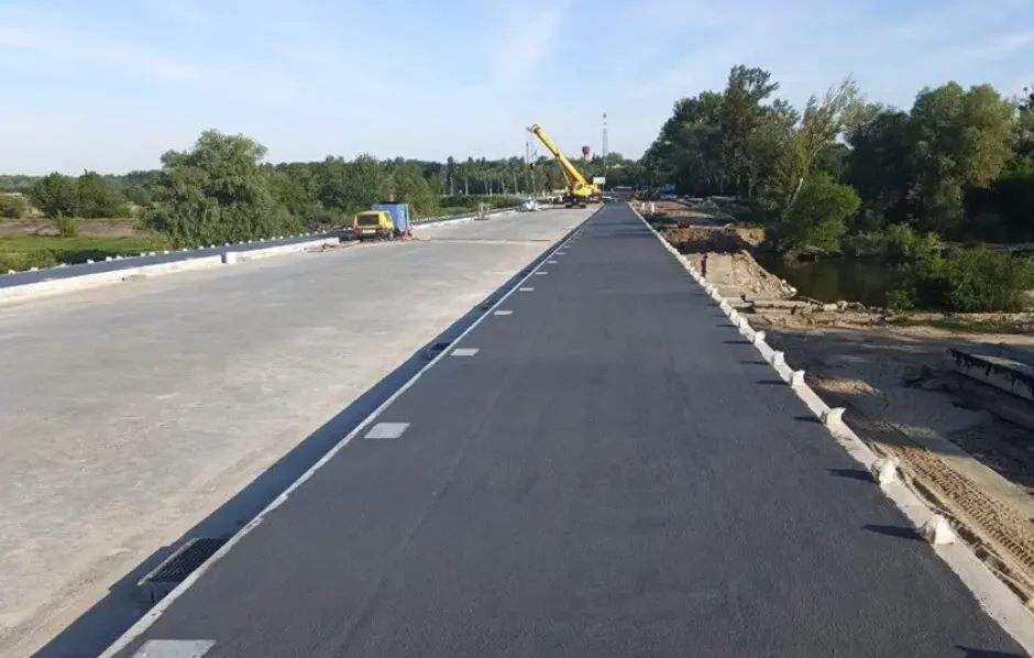 Major repair of the bridge crossing over the Teteriv River on the R-02 “Kyiv – Ivankiv – Ovruch” national road section in Kyiv Region