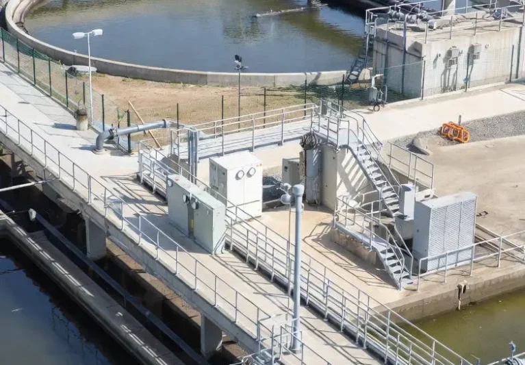 Construction of treatment facilities at the Gurlen Wastewater Treatment Plant